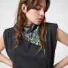 Women'S * | Shop Allsaints Felida Camo Organic Cotton Bandana