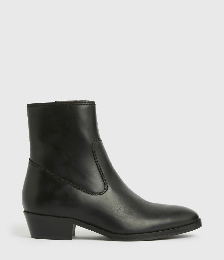 Men'S * | Shop Allsaints Ridge Leather Boots