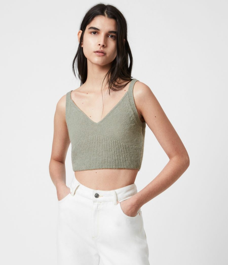 Women'S * | Allsaints Sale Leanne Crop Top