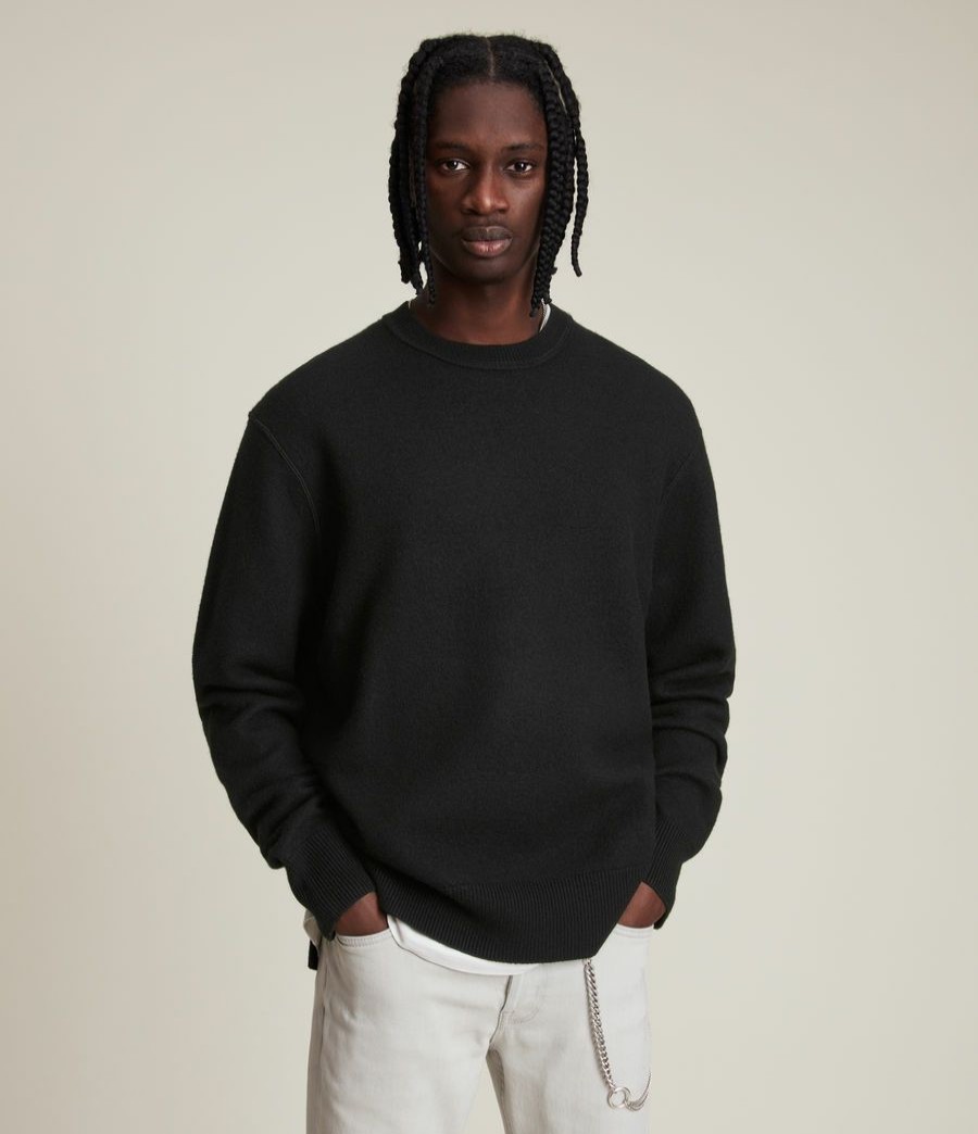 Men'S * | Shop Allsaints Madden Crew Jumper