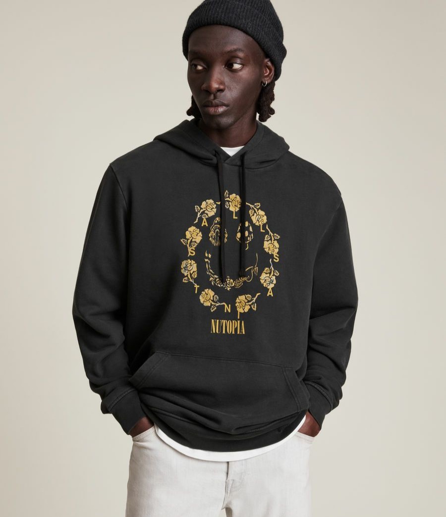 Men'S * | Shop Allsaints Posie Pullover Hoodie