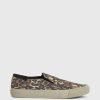 Men'S * | Shop Allsaints Manny Canvas Trainers