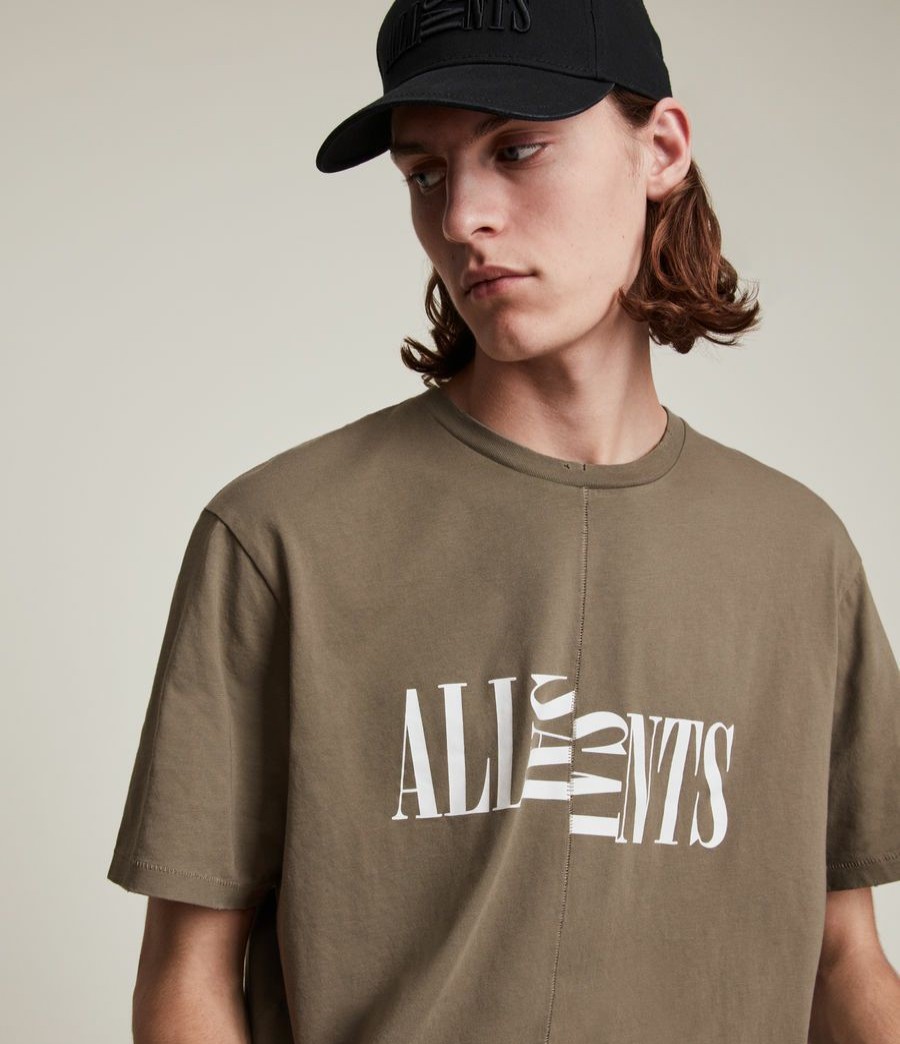 Men'S * | Shop Allsaints Nico Crew T-Shirt