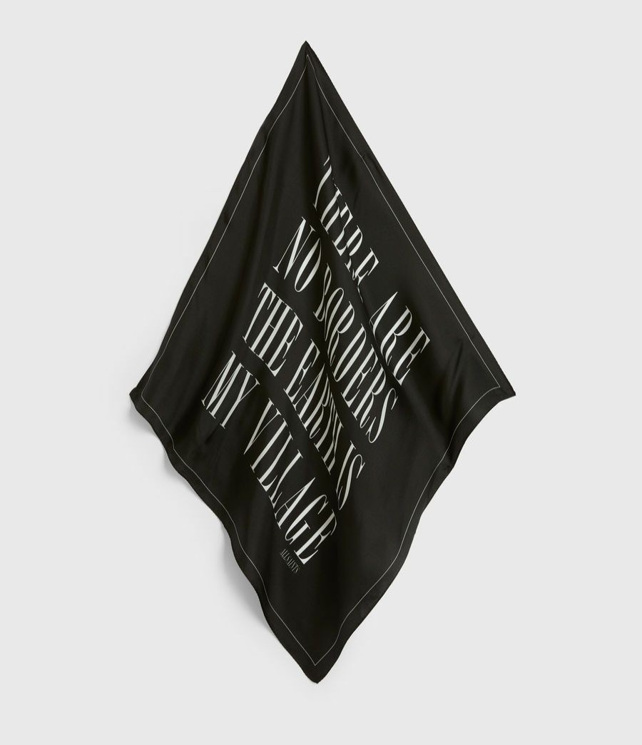 Women'S * | Shop Allsaints Freedom Silk Bandana