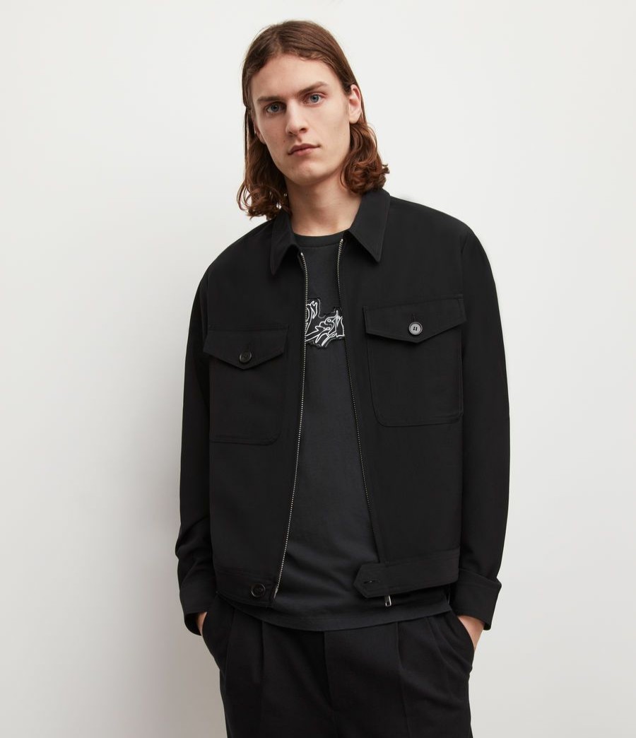 Men'S * | Shop Allsaints Ima Wool Blend Jacket