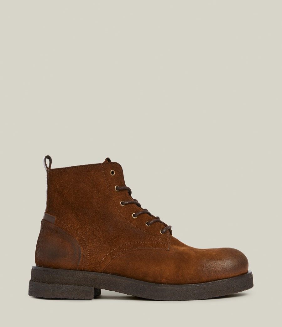 Men'S * | Shop Allsaints Kerouac Suede Boots