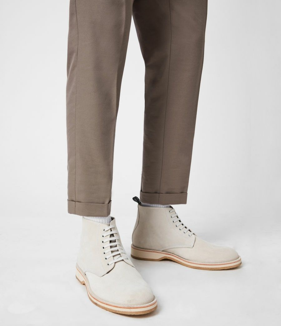 Men'S * | Shop Allsaints Mathias Suede Boots