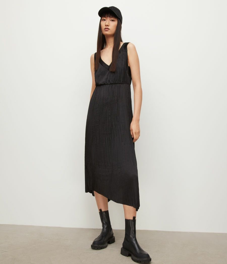 Women'S * | Allsaints Sale Jennita 2-In-1 Dress