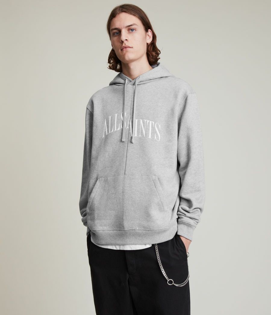 Men'S * | Shop Allsaints Dropout Pullover Hoodie