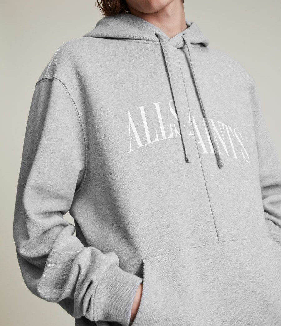 Men'S * | Shop Allsaints Dropout Pullover Hoodie