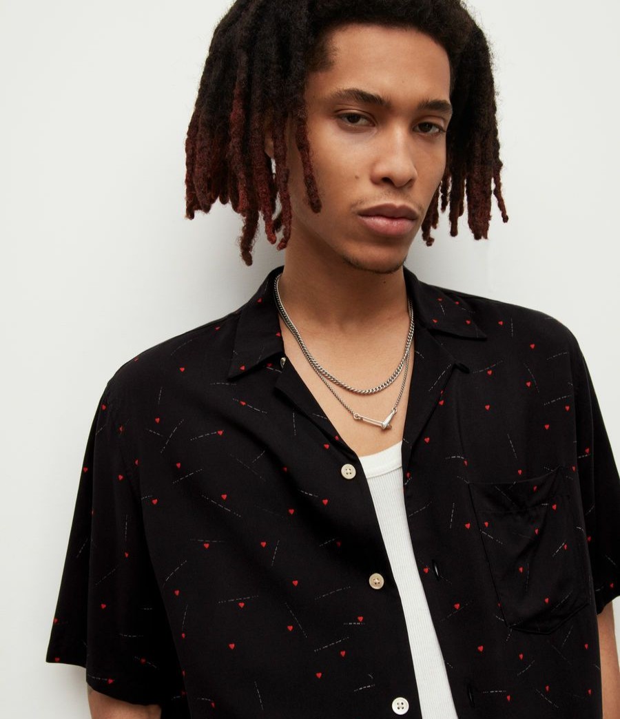 Men'S * | Shop Allsaints Morse Code Shirt