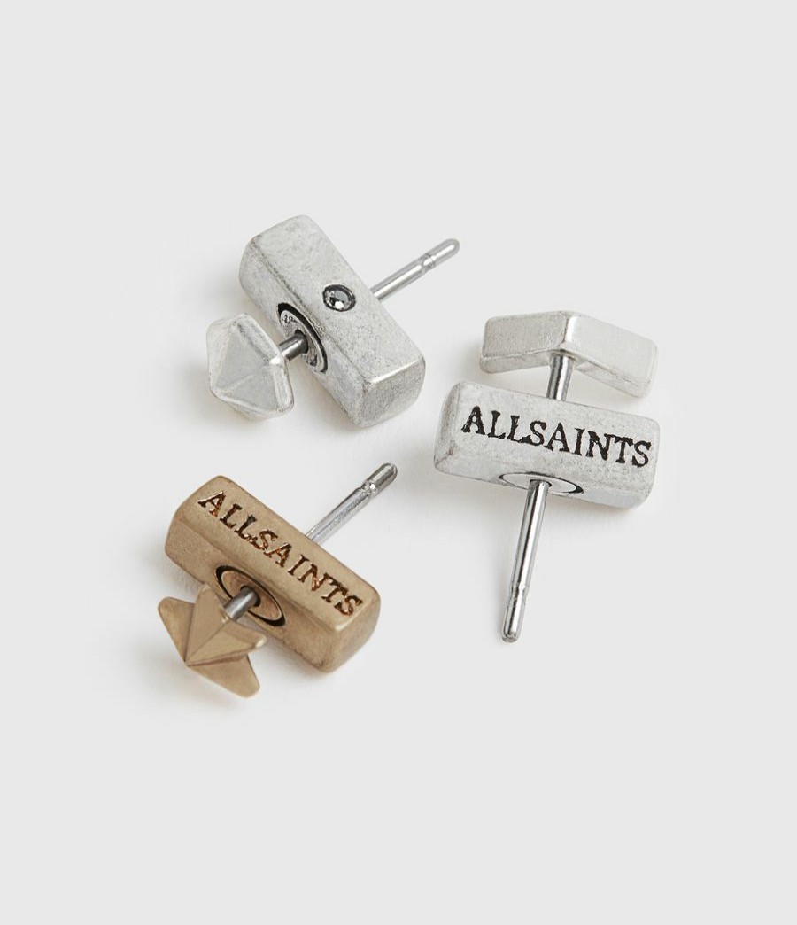 Women'S * | Shop Allsaints Cosmic Gold-Tone Stud Earring Set