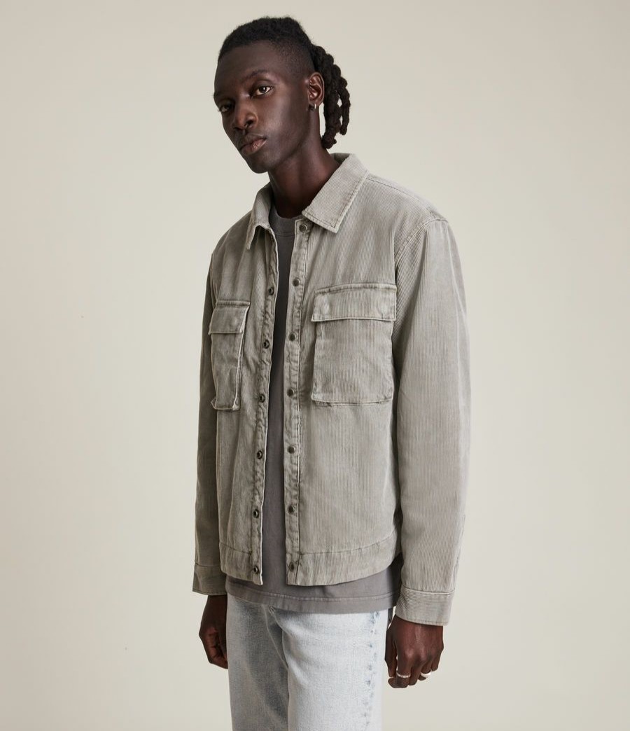 Men'S * | Shop Allsaints Natt Corduroy Jacket