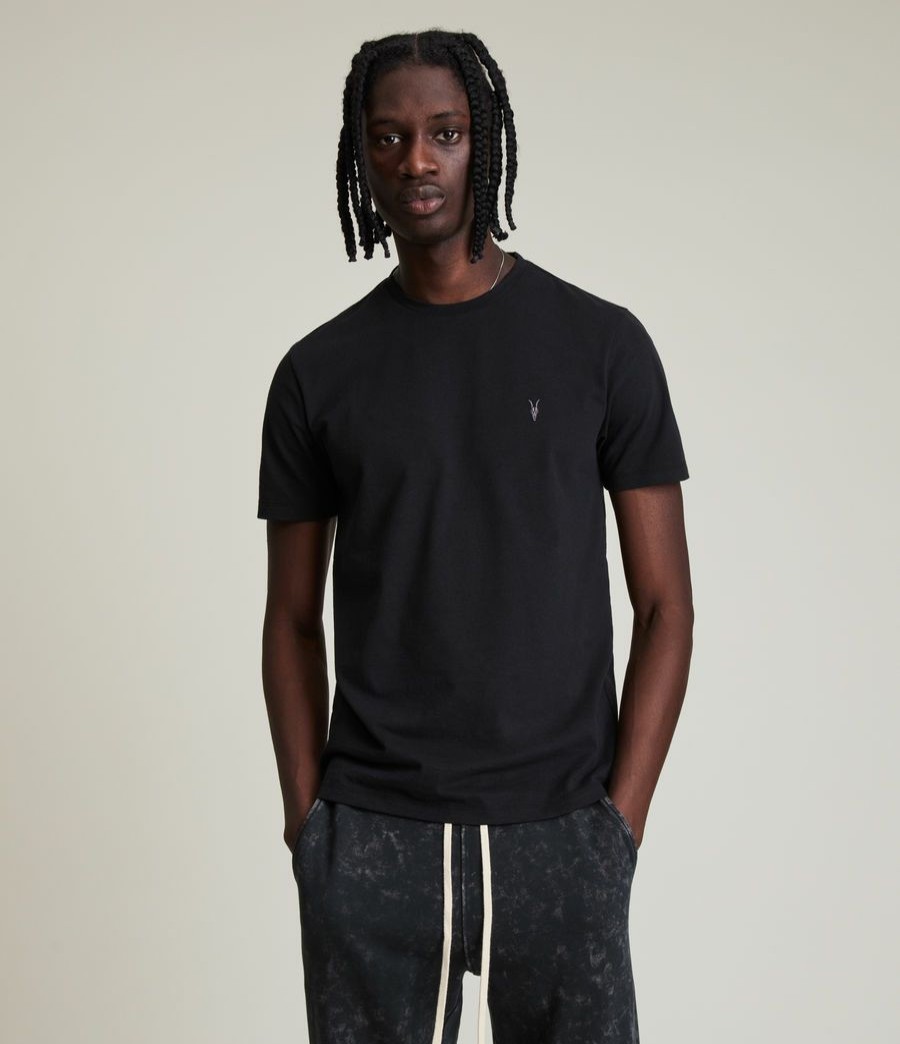 Men'S * | Shop Allsaints Brace Crew 3 Pack T-Shirts