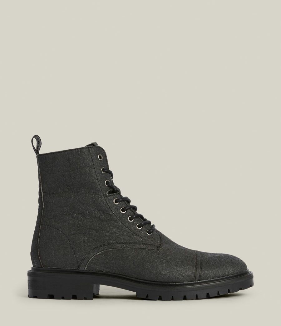 Men'S * | Shop Allsaints Bodega Vegan Leather Boots