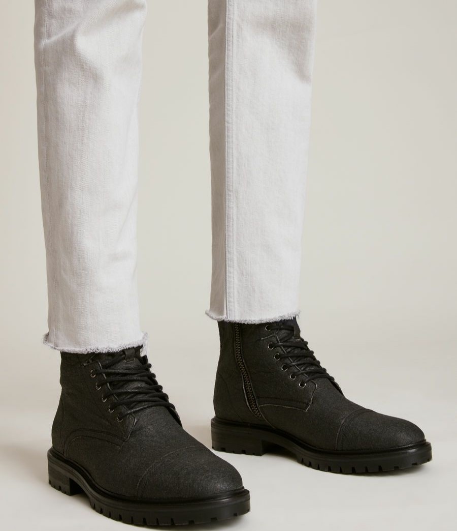 Men'S * | Shop Allsaints Bodega Vegan Leather Boots